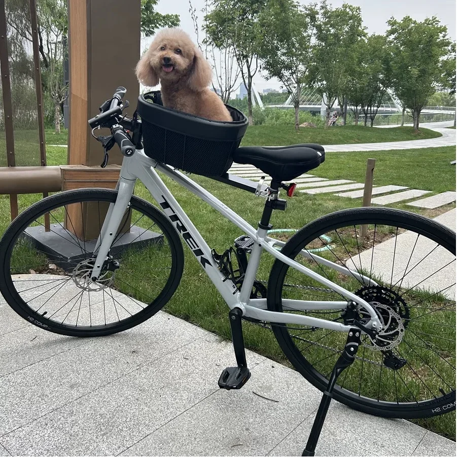 Mountain Biking With Dog - Велосипедная корзина для животных: для горных