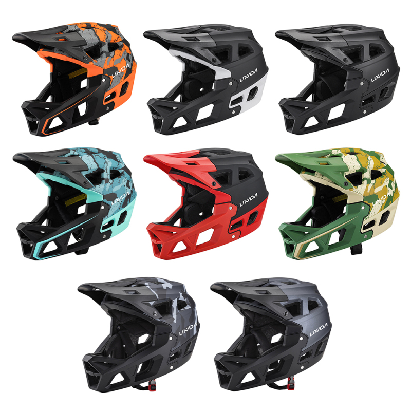 Mountain Biking Helmet Full Face - Шлем горный Полнолицевой для взрослых, горный,