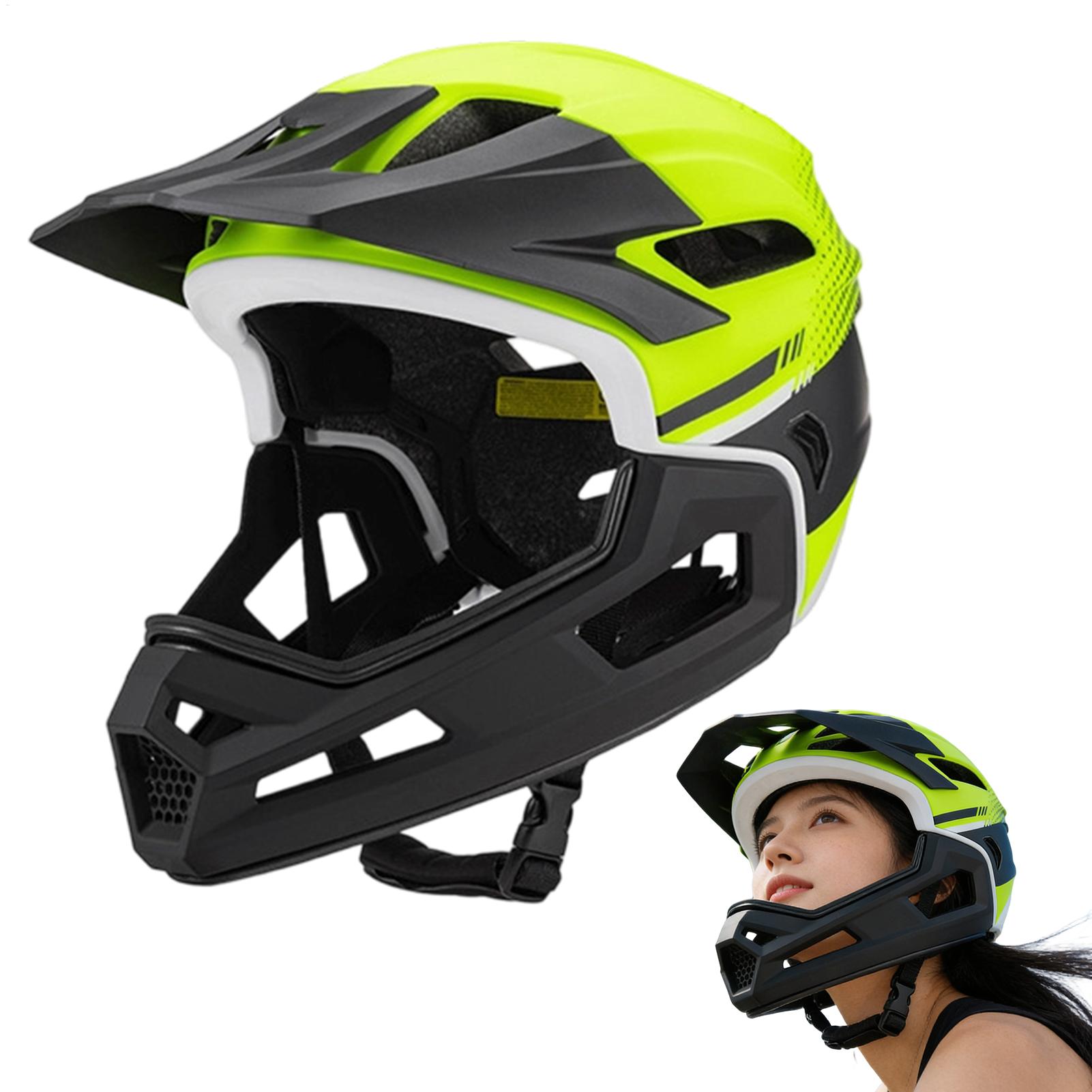 Mountain Biking Helmet Full Face - Полнолицевой шлем для горного велосипеда, защитный